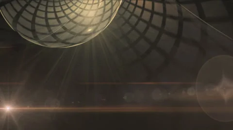 Rays of Warm Light In Motion, Flare Stock Footage 48858610