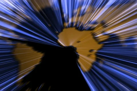 RaysBlue 30 2997 Video stock 607144