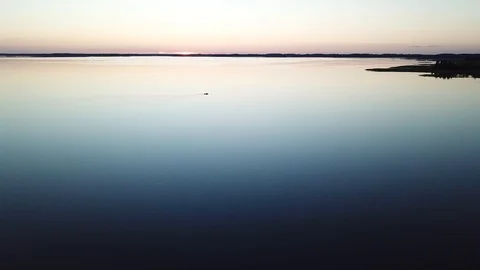 Raznas lake Stock Footage 105448619