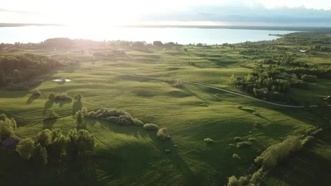 Raznas Lake Stock-Footage 247574595