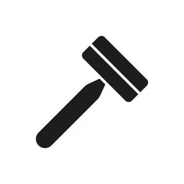 Razor bathroom icon vector basic design simple and modern Stock Illustration