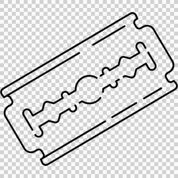 Razor blade Stock-Illustration