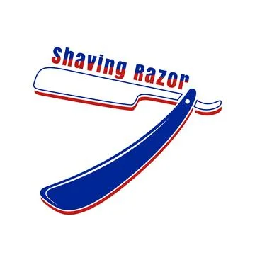 Razor creative design. Stock Illustration