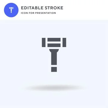 Razor icon vector, filled flat sign, solid pictogram isolated on white, logo Stock Illustration