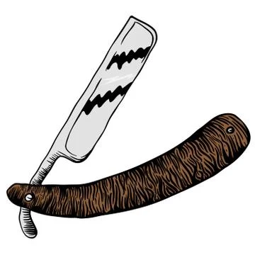 Razor Stock Illustration