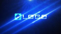 Razor Light Intro - Metal Slice Light Streaks Action Logo Reveal Audio Trailer Stock After Effects