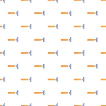 Razor pixel art pattern illustrating hygiene and grooming Illustrazione stock