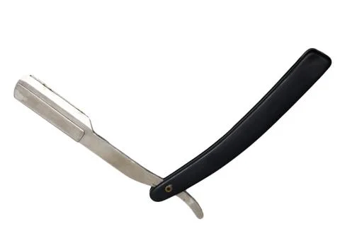 Razor on a white background Stock Photos