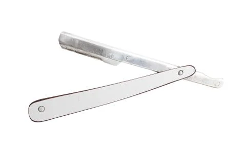 Razor on a white background Stock Photos
