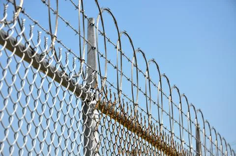 Razor Wire Stock Photos