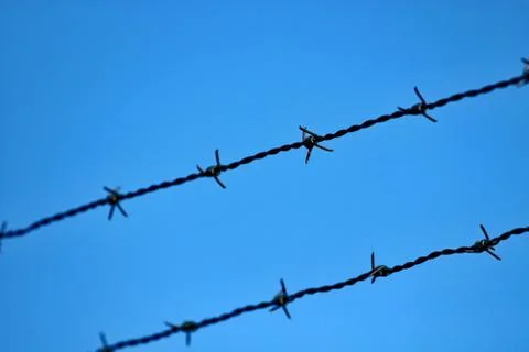 Razor wire Stock Photos