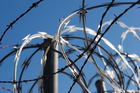 Razor Wire Stock Photos