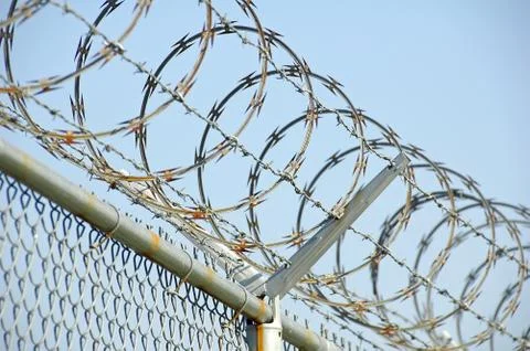 Razor Wire Stock Photos