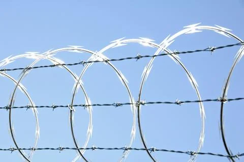 Razor Wire Stock Photos