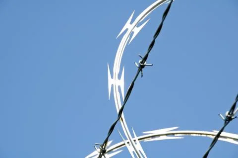 Razor Wire Stock Photos