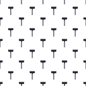 Razors repeating pattern for male grooming and hygiene 스톡 일러스트