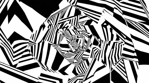 Razzle dazzle tunnel loop Stock Footage 48291002