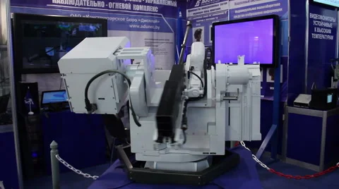 RC antiaircraft gun Stock Footage 56802012