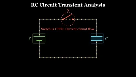 RC Circuit Transient Analysis Stock-Footage 337120793