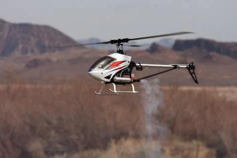 Rc helicopter Foto stock