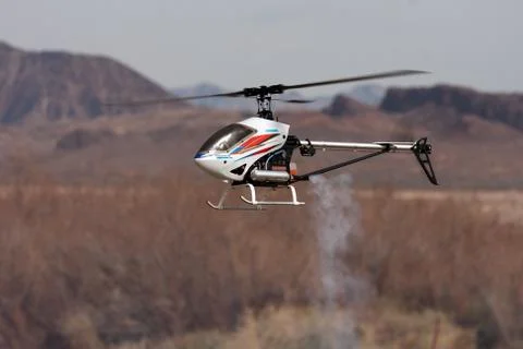 Rc helicopter Foto stock