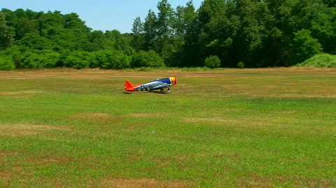RC model Airplanes  Stock Footage 783193