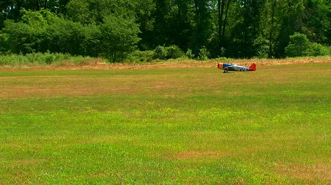 RC model Airplanes  Stock Footage 783337
