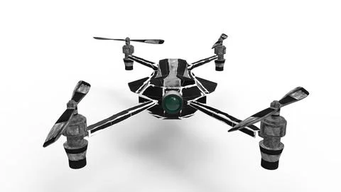 RC Quadcopter Drone 3d Model 3D Model