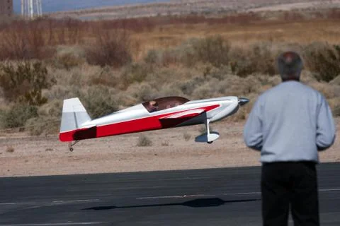 Rc remote control airplane Stock Photos