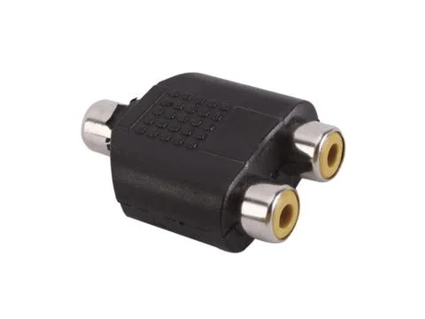 RCA Stereo Splitter Stock Photos