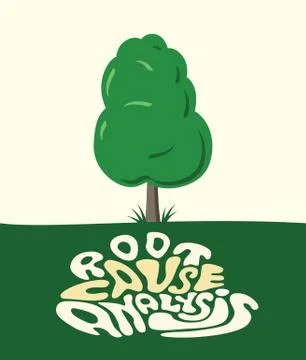 Rca tree result vector Stock-Illustration