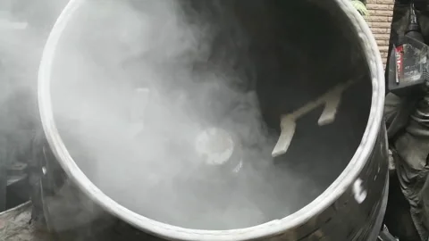 RCC Mixer Machine Stock Footage 201128806