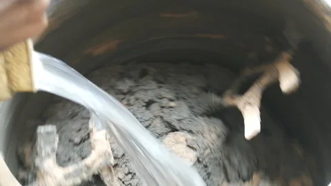 RCC Mixer Machine Stock Footage 201128811