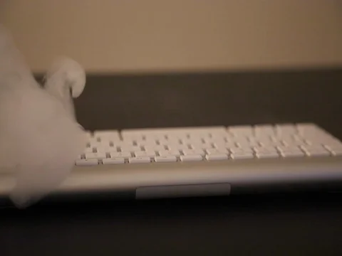Rcih smoke cloud moving keyboard background Stock Footage 73830752