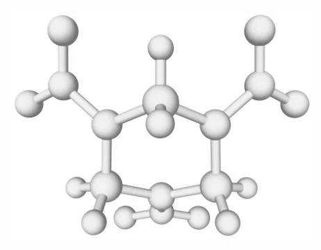 Rdx explosive molecule Stock Illustration