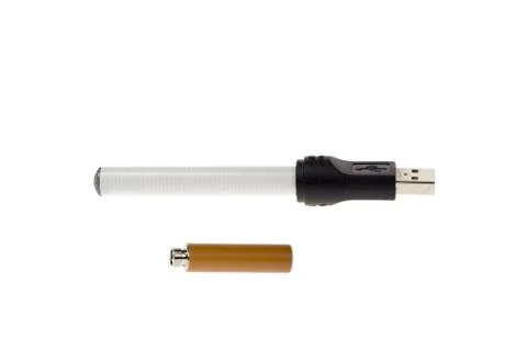 Re-Chargable Electronic Cigarette Stock Photos