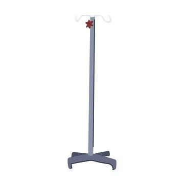 Re hydration iv drip stand cartoon vector illustration Illustrazione stock