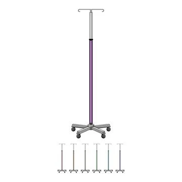 Re hydration iv drip stand cartoon vector graphic 스톡 일러스트