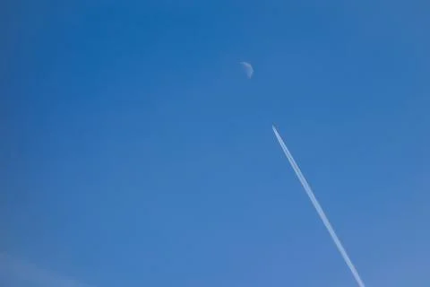 Reach for the moon Stock Photos