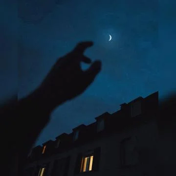 Reach for the moon Stock Photos