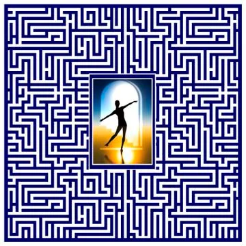 Reach your Goals Illustrazione stock