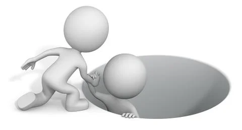 Reaching hand. Stock Illustration