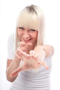 Reaching out Stock Photos