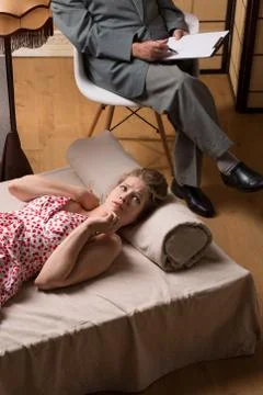 Reaching to the sources of personal problems Foto stock