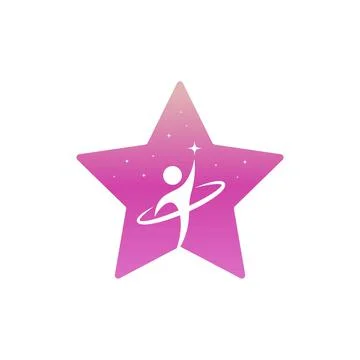 Reaching stars Stock Illustration
