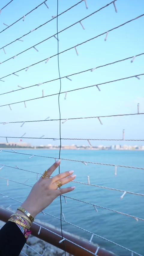 Reaching Through Barriers Stock Footage 315787085