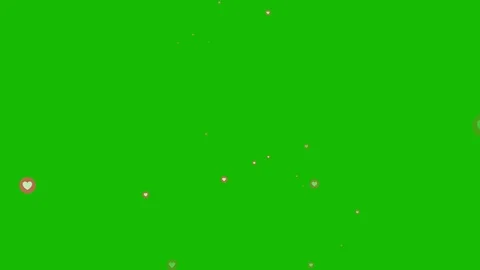 React emotion icon animated on green screen when streaming or live stream Stock Footage 121137273