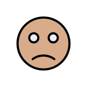 React flat color icon Illustrazione stock