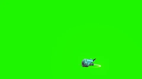 Reaction aircraft on helical path Stock Footage 116433634