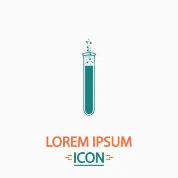 Reaction computer symbol Illustrazione stock